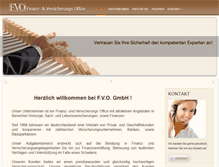 Tablet Screenshot of fvo-group.de